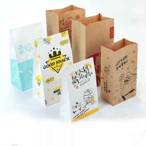 Anti oil paperbag 50g kraft paper pouch 30g 40 g bread bag