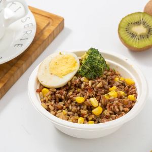 Wide Rice Bowl Disposable Plastic Soup Bowls With Lids