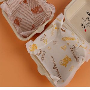 Wrap Printable Waxed Sandwich Burger Wrapping Paper