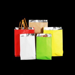 kraft paper bags greaseproof food safe brown bag