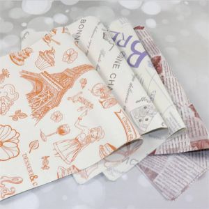 burger wrapping paper food sleeves fast packaging