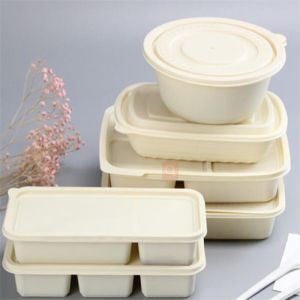Sugarcane Tableware Pricelist Food Container Take Out Boxes