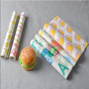 Burrito Wrapping Paper Supplier Hamburger Wrap Chicken