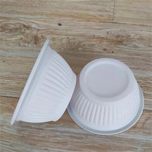 Disposable Ramen Bowls Corn Starch Soup Bowl Plastic Salad