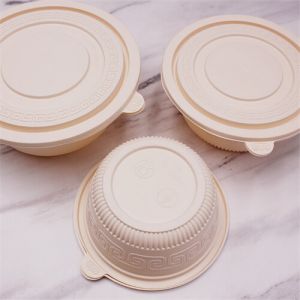 Ramen Bowl With Lid Disposable Bowls For Soup Square And Plates