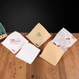 Waxed Paper Bag Lunches Printed Sandwich Bags