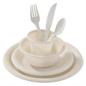 Disposable Dessert Plates Plastic For Weddings 6 Compartment