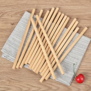 7 Inch Natural Straw China Factory Cheap Price Straws Reusable With Case Ecological Biodegradable Cutlery For Drinking