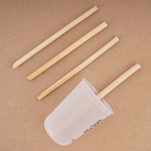 Customized Disposable Drinking Reed Straws 20Cm Grass Dried