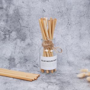 Disposable Organic Straw Reed Eco Friendly Grass Straws Drinking