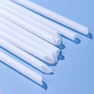 Blue Pla Straw Drinking Plastic Lollipop Stick