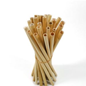 Eco-Friendly Disposable Reed Straw Wholesale Straws Natural Grass Drinking