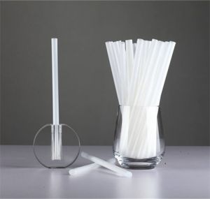 Biodegradable Pla Black Bent Straw Eco-Friendly Environment