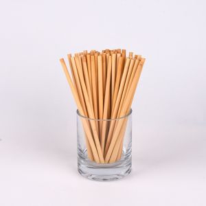 Drinking Straw Disposbale Reed Straws With Cleaning Brush Natural Grass Environment