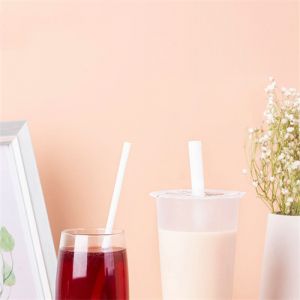 Biodegradable Straws Plastic Flexible Pla Straw For Juice