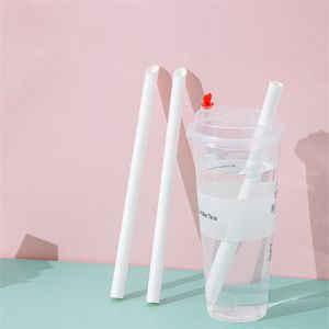 100% Plasticless Biodegradable Stirring Straws Disposable Plastic Cups Lid And Straw Pla Corn