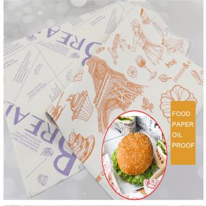 Chinese Wrapping Paper Food Custom Deli Wrap Sheets