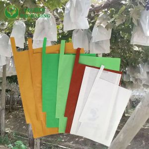 Uv Protected Fruit Protective For Growing On Sales Wood Pulp Paper Banana Bag