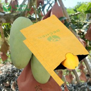 Mango Iron Wire Insect Prevention Fruit Wrapping Guava Protection Paper Bag During Growing