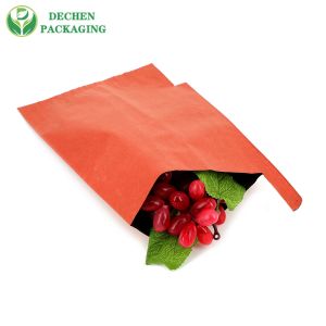 Waterproof Wood Pulp Paper Grape One Layer Mango Fruit Protection Bag