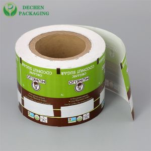 Factory Pe Salt And Packing Roll Paper Wrapping Coated Film For Sugar Packaging