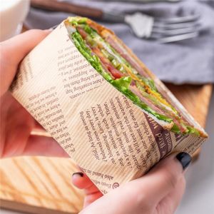 Custom Sandwich Wrap Paper