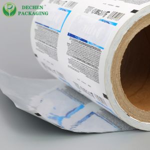 Backed Swab Aluminum Foil Packaging Paper