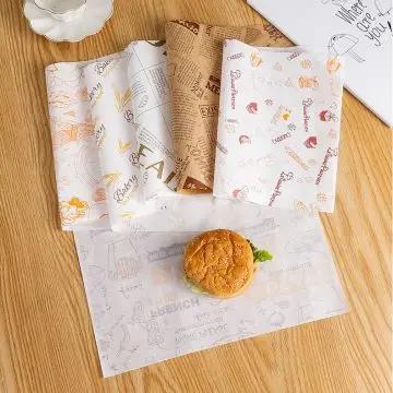 What is food wrapping paper for burger sandwich burrito dessert? What is food wrapping paper for burger sandwich burrito dessert?