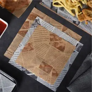 Kraft Wrapping Paper Food Grade Newsprint Rolls
