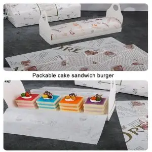 Wax Tissue Paper Food Grade Waxed Basket Liner Wax Tissue Paper Food Grade Waxed Basket Liner