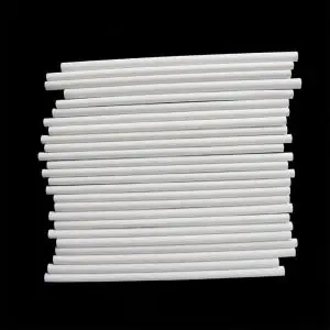 100% Biodegradable White Barware PLA Straw Cornstarch Bend
