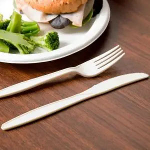 Compostable Soup Spoons Wholesale Cornstarch Cutlery Spoon