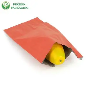 Bolsa de Papel Kraft para Embolsado y Protección de Frutas (Dátiles, Manzanas, Mangos)