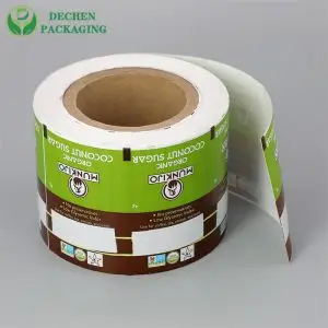 Factory Pe Salt And Packing Roll Paper Wrapping Coated Film For Sugar Packaging Factory Pe Salt And Packing Roll Paper Wrapping Coated Film For Sugar Packaging