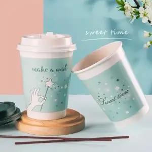 50ml PLA Coated Paper Tea Cup 6oz