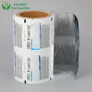 Printed Laminated Foil Paper Roll Printed Laminated Foil Paper Roll