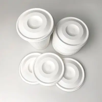 Customized Compostable Lid For Paper Coffee Cups Customized Compostable Lid For Paper Coffee Cups