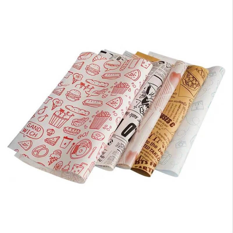 Where To Buy Brown Wrapping Paper Custom Food White Deli