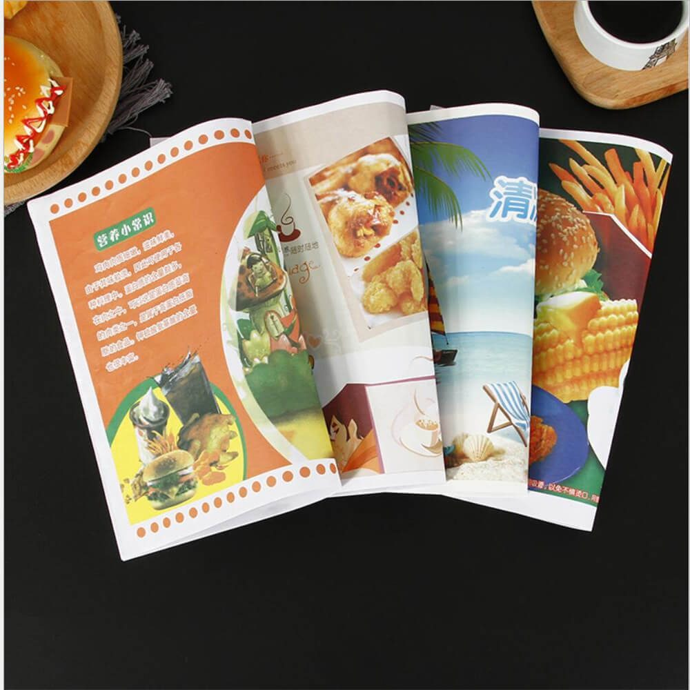 wax paper sheets food tray liners