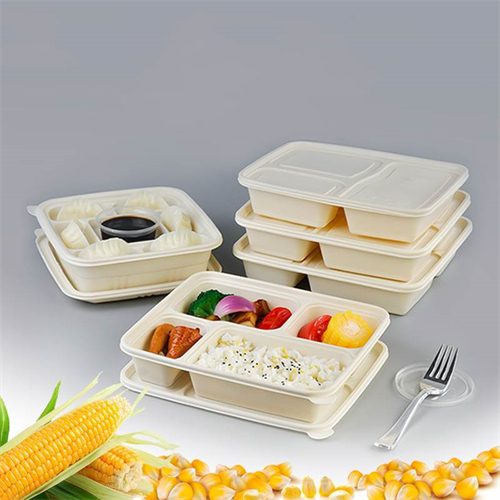 Cornstarch Food Containers China Prep Meal Supplier Eco Friendly Storage