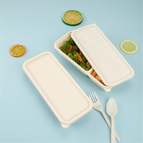 Hot Pack Food Disposable Banana Split Containers Chinese Takeout Boxes Compostable
