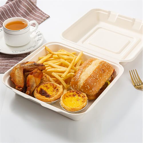 Takeaway Bagasse Pricelist Meal Tray Factory Wholesale Boxes